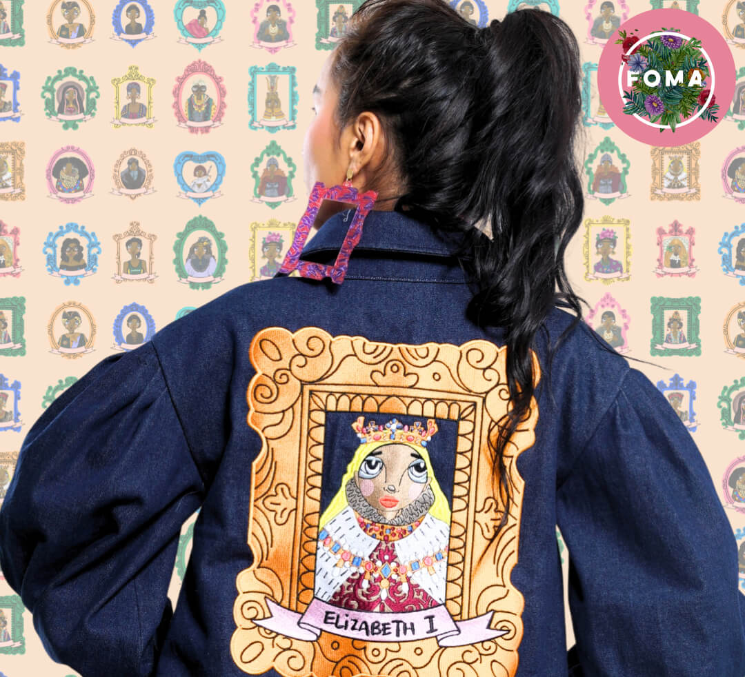 Lady Serena | Elizabeth I Denim Jacket