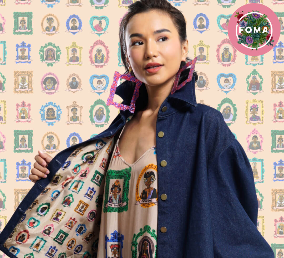 Lady Serena | Frida Kahlo Denim Jacket