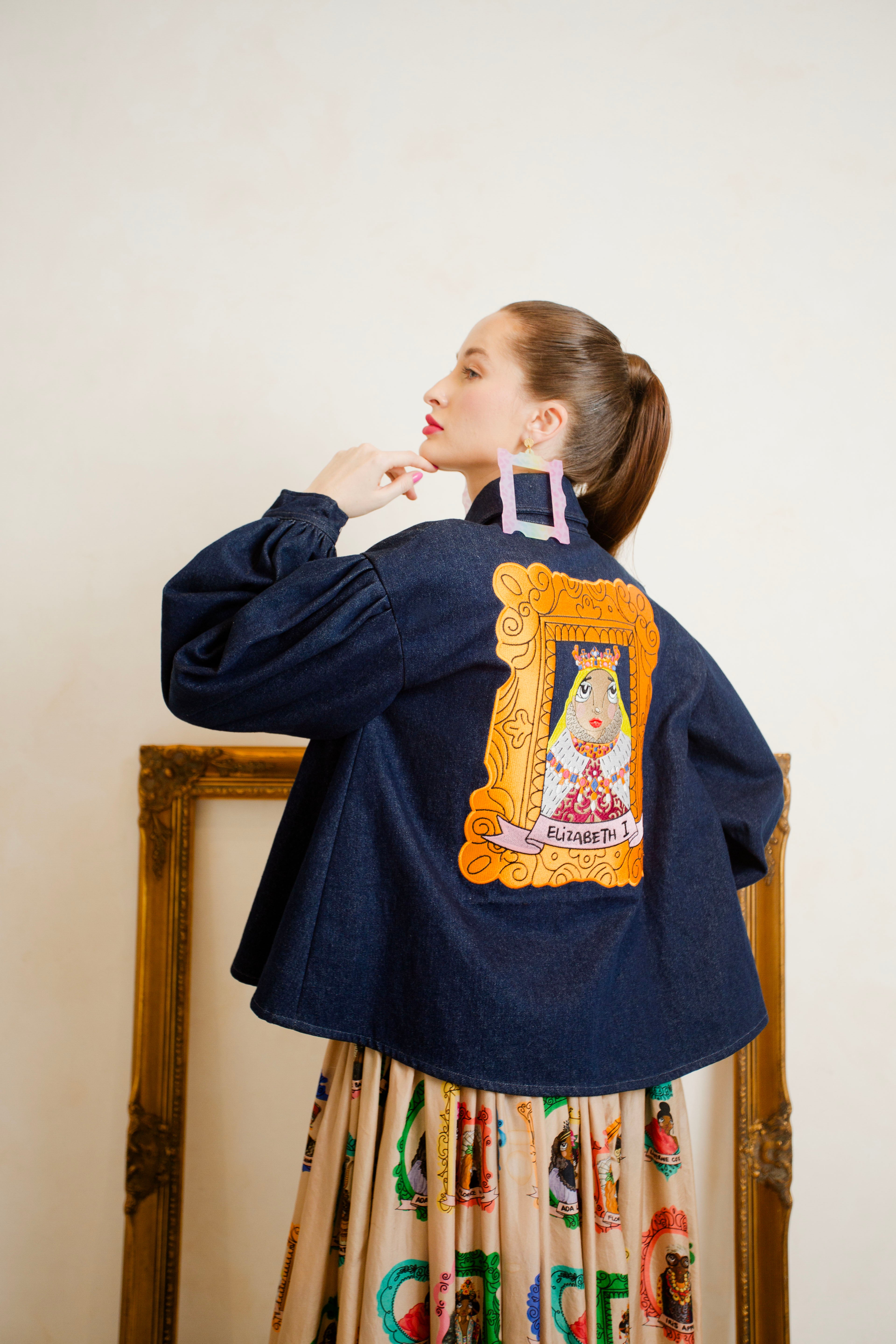 Lady Serena | Elizabeth I Denim Jacket