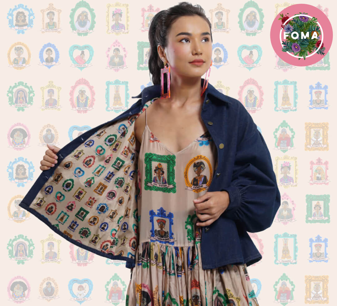 Lady Serena | Mami Wata Denim Jacket