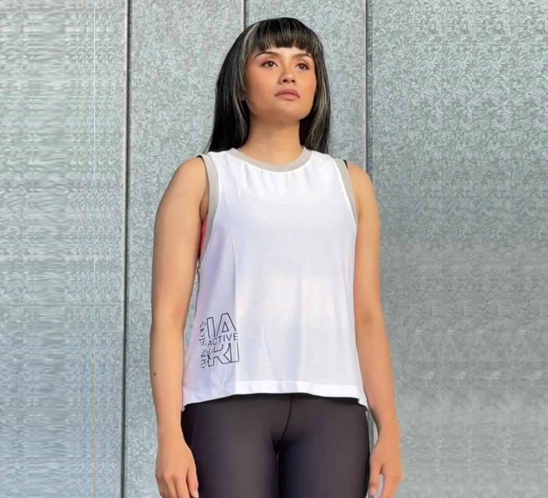 Exclusive Edition Performance Tank in White